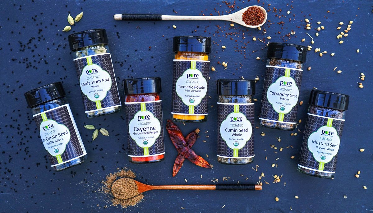 Popular Indian Spices | Certified Organic Indian Spice
