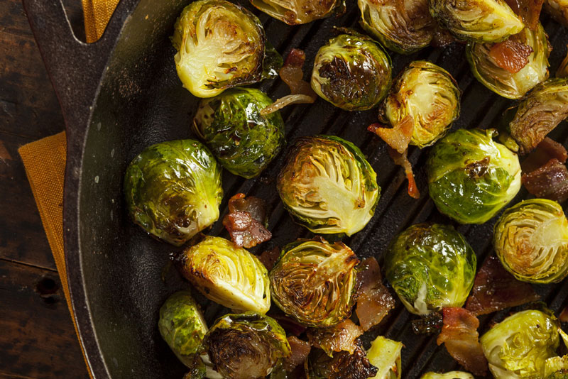 Braised Brussels Sprouts - Pure Indian Foods, The Ghee Spoon Blog