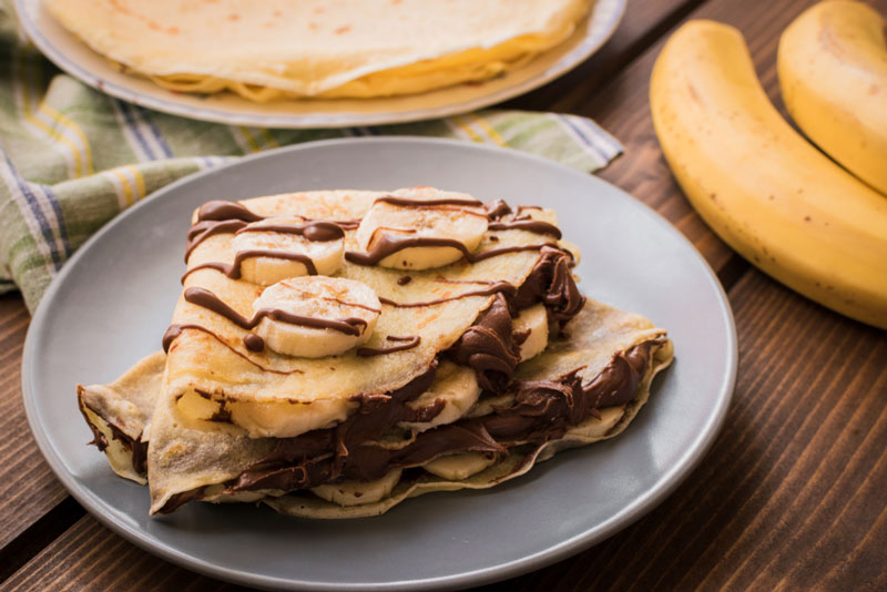 Plantain Crepes Using Ghee - Pure Indian Foods, The Ghee Spoon Blog