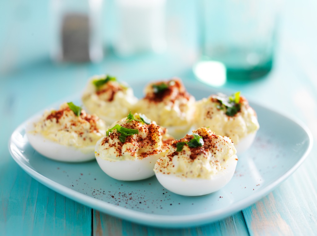 Kashmiri Deviled-Egg Appetizers - Pure Indian Foods, The Ghee Spoon Blog