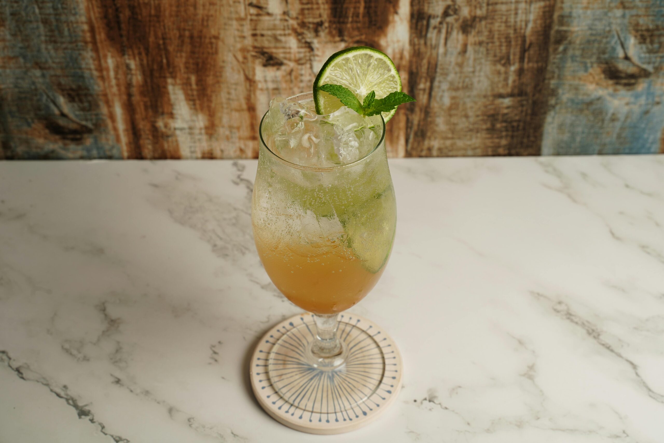 Iced Green Tea with Ginger, Lime and Cardamom - Pure Indian Foods, The Ghee Spoon Blog