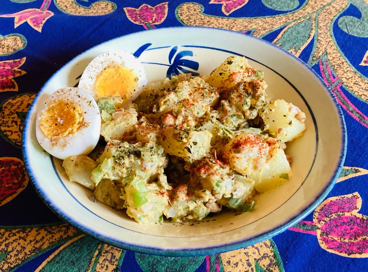 Natto Potato Salad with Tangy-Tamarind Dressing - Pure Indian Foods, The Ghee Spoon Blog