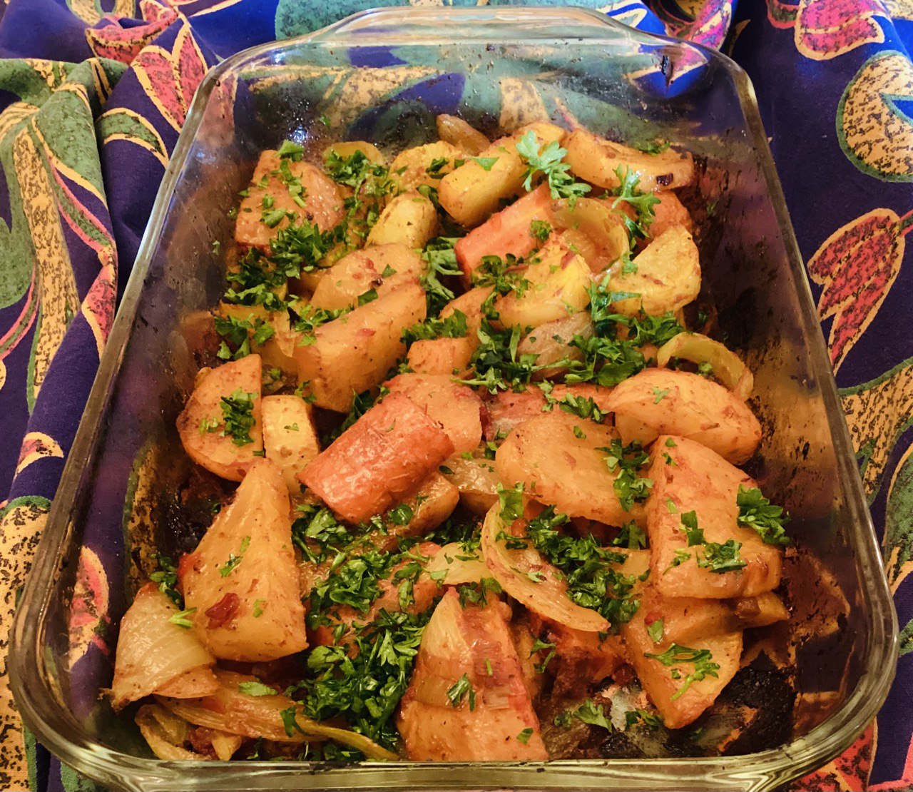 Curry-Roasted Root Vegetables with Marinara and Ghee - Pure Indian Foods, The Ghee Spoon Blog