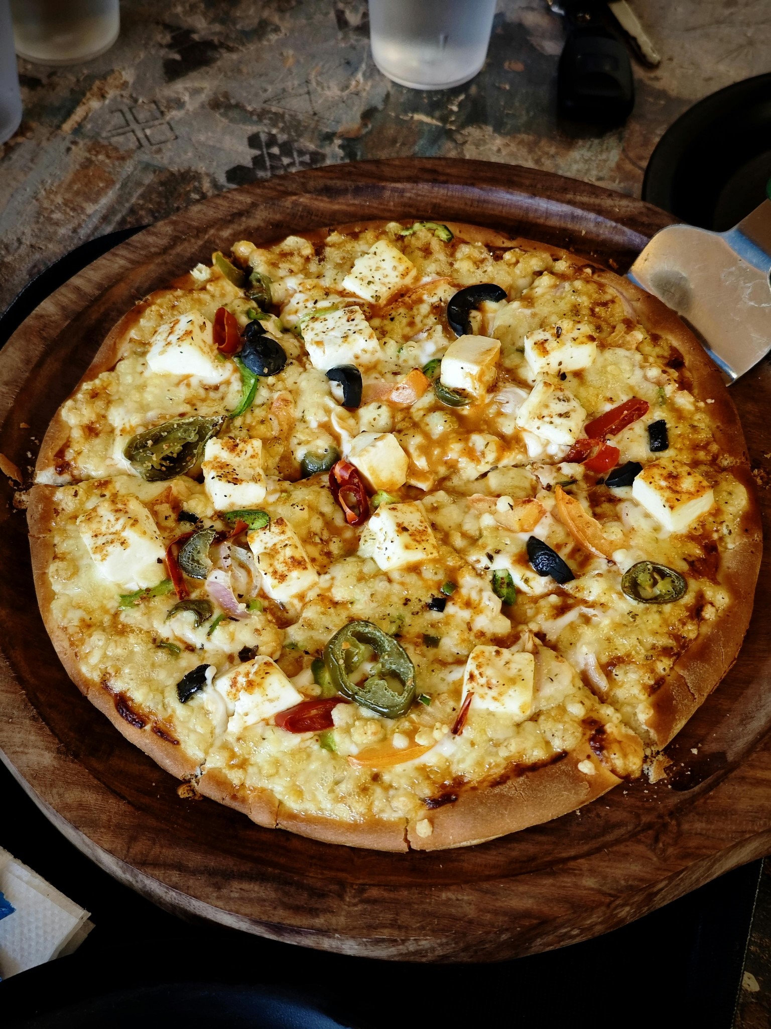 Simple Paneer Vegetable Pizza with Italian Ghee - Pure Indian Foods, The Ghee Spoon Blog