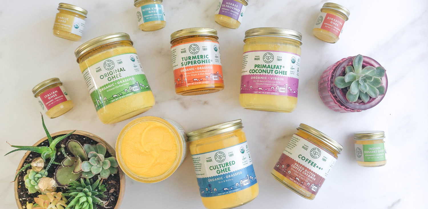 Certified Organic Grass Fed Ghee Delicious Indian Ghee