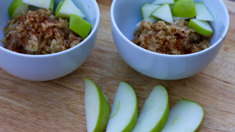Gluten-free Apple Crisp by Brigid Titgemeier - Pure Indian Foods, The Ghee Spoon Blog