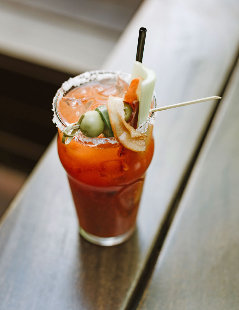 pages okra grill bloody mary