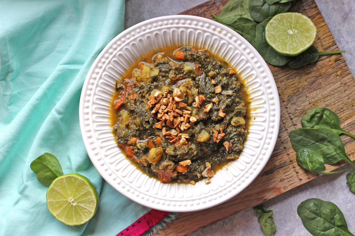 Spinach Stew (Instant Pot Recipe) Pure Indian Foods Blog