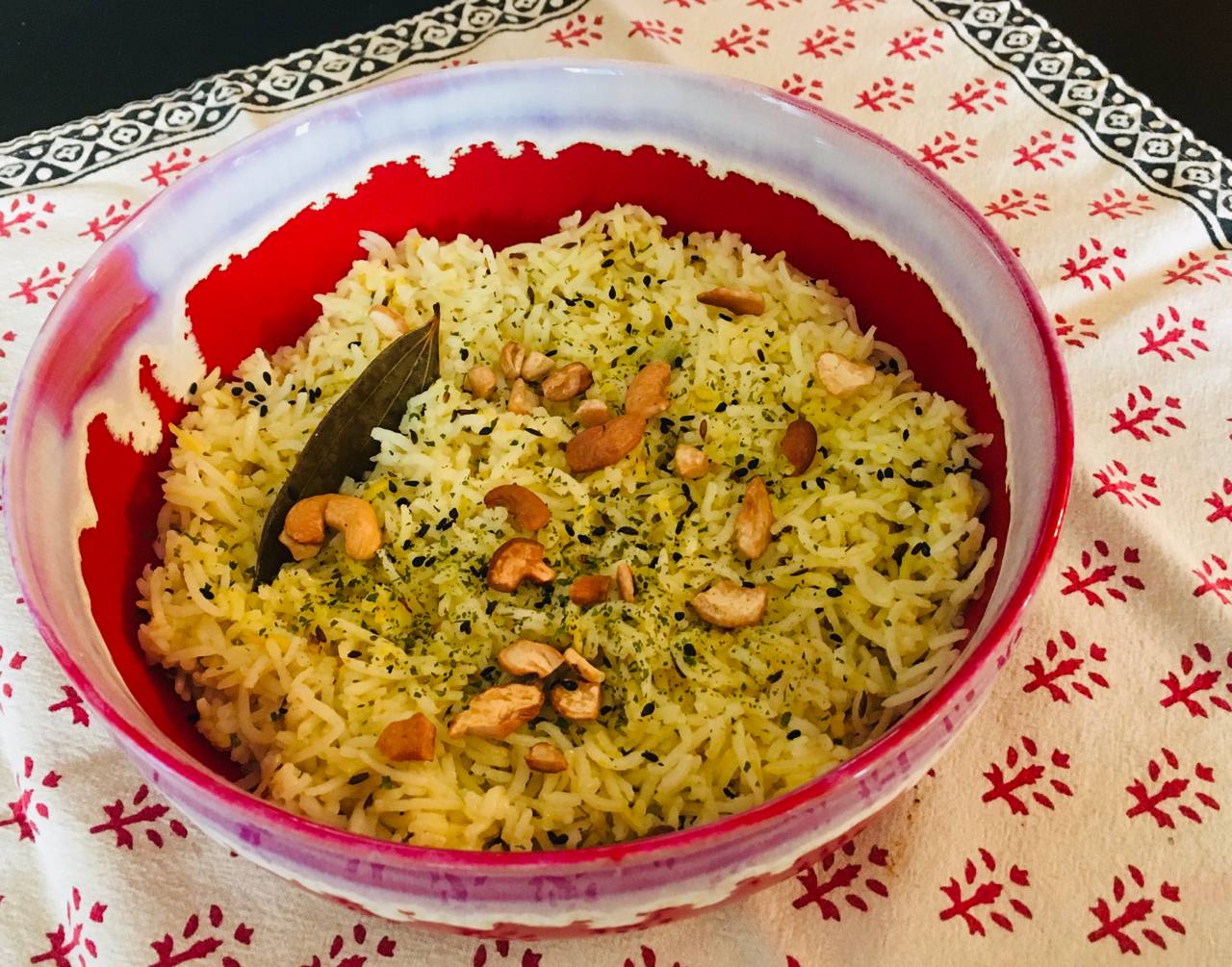 Indian Rice with Saffron, Spices and Cashews - Pure Indian Foods Blog