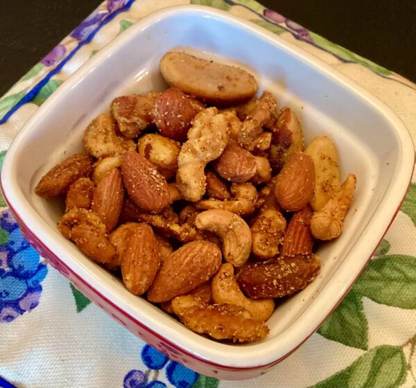 Spiced Nuts in Garlic Ghee