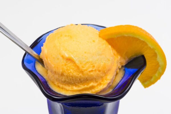 Orange Sherbet Cardamom orange sherbert